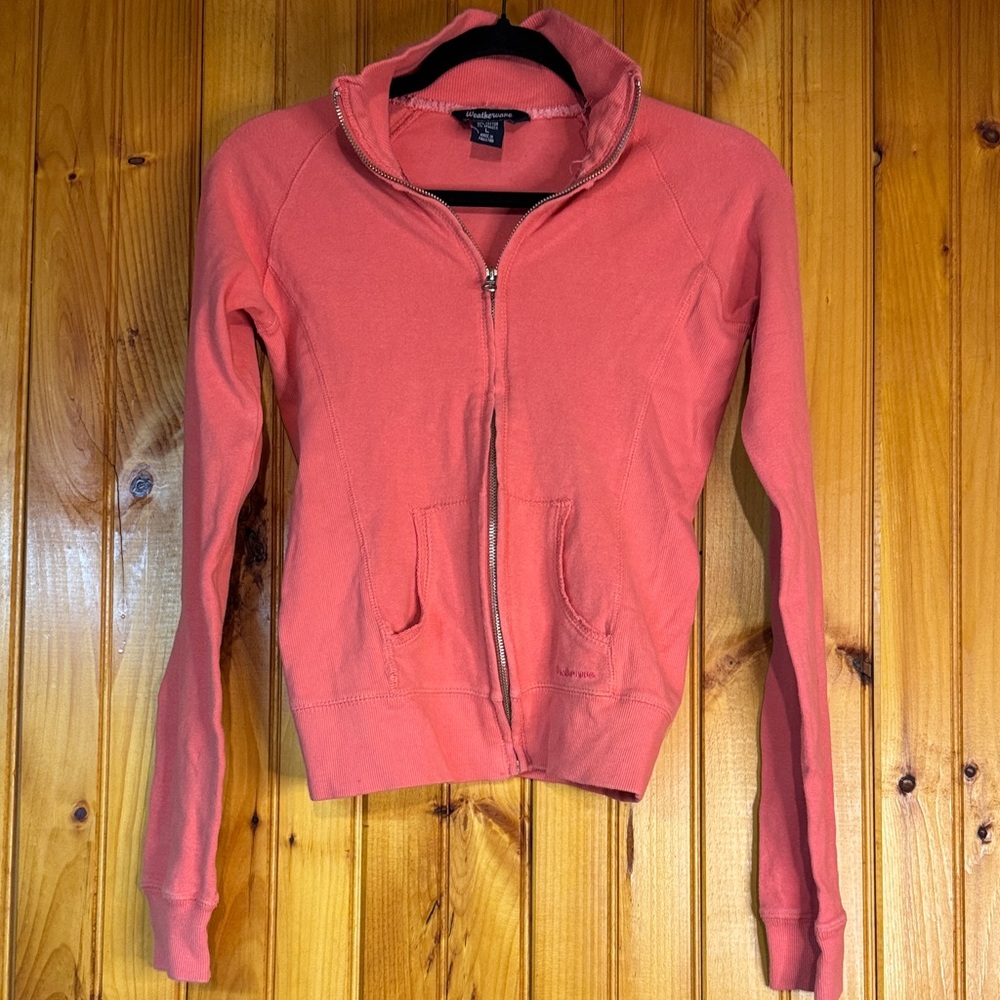 Weathervane Orange Zip-Up Jacket